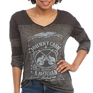 NWT Super Soft Johnny Cash top